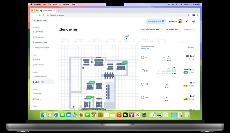 HAMMER TMS screenshot